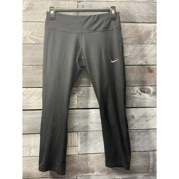 Nike Dri Fit‎ Women’s Running Black Leggings Size S - Picture 1 of 9